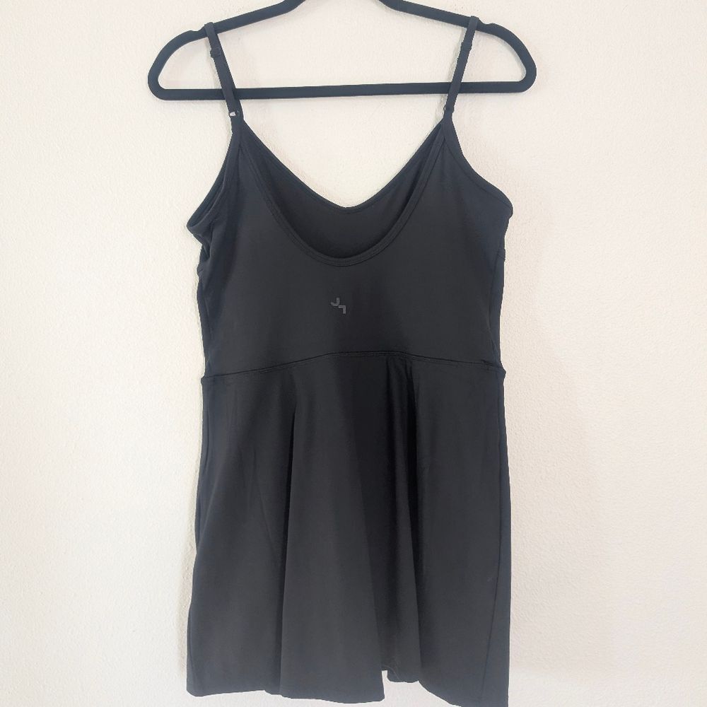 JoyLab Game Day Strappy Active Dress Romper Black Size Medium - Picture 6 of 8
